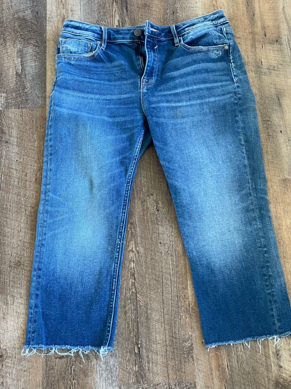 VIGOSS Stevie Crop Straight leg crop denim pant 30